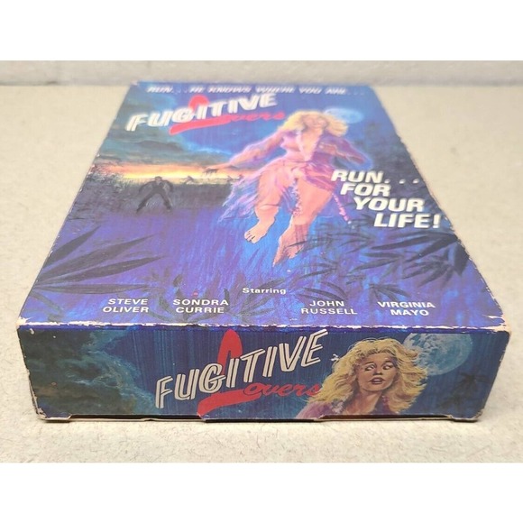 fugitive lovers vhs big box biker romance 70's action steve oliver sondra currie - Picture 5 of 7